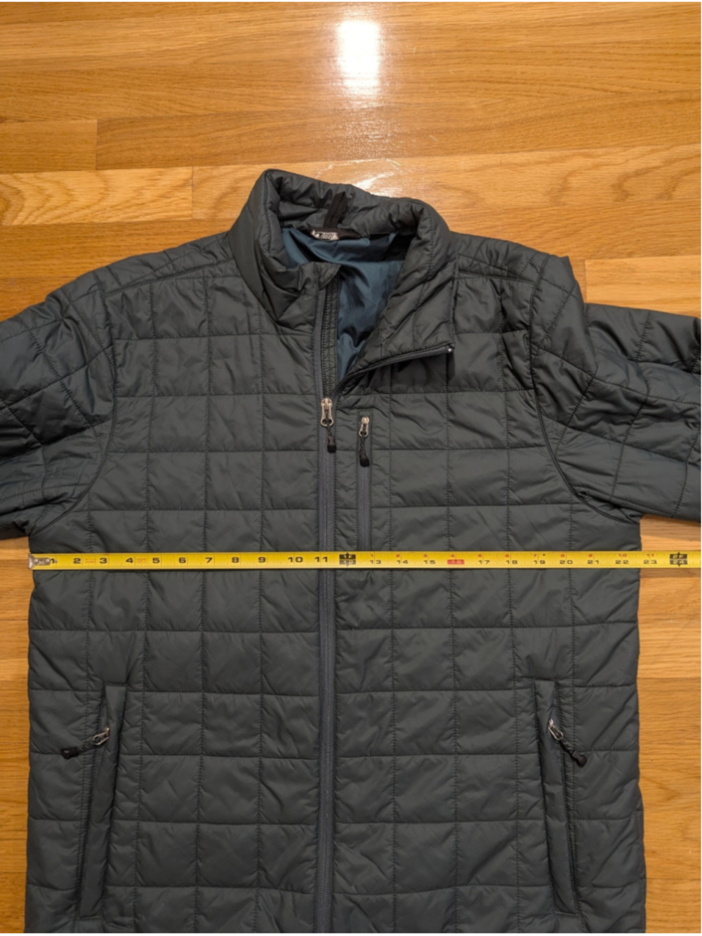 Eastern Mountain Sports Packable Puffer Jacket Large Dark Green - Picture 10 of 14
